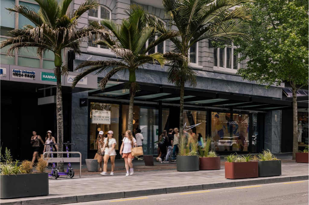 Artist impression of rejuvenated Queen Street