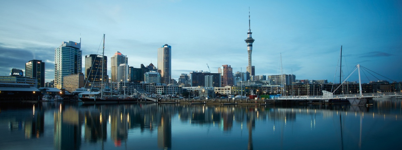 The Auckland City skyline from Wynyard Quarter The Auckland City skyline from Wynyard Quarter