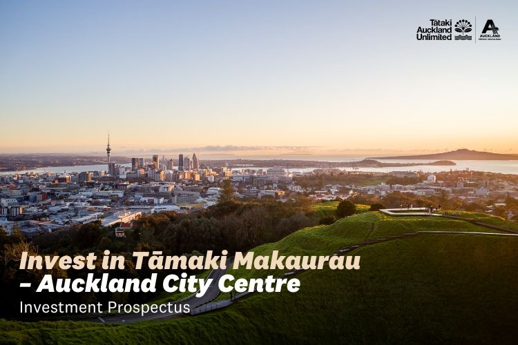 Auckland City Centre Investment Prospectus - Aerial view of Auckland